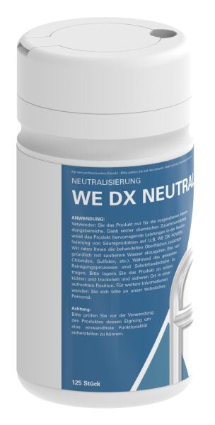 INOX CARE KIT − Reinigungs- & Pflegeset für Edelstahl, bestehend aus:
- Flugrostentferner (125 Tücher)
- Neutralisierung (125 Tücher)
- Passivierung (125 Tücher)
- Versiegelung (Flüssigkeit)
- Gummihandschuhe