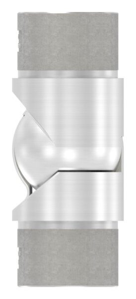 Gelenkstück hohl für Kabeldurchführung, zum Stecken, für Rohr 42,4x2,0mm, V2A