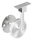 Handlaufhalter  (Ronde und Bügel verschweißt), hohl, für LED Nutrohr-Handlauf, Bügel Ø 12mm, innen Ø 8mm hohl, für Nut 24x24mm, Höhe, V4A