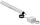 LED Musterhandlauf mit 1x LED Ausschnitt, komplett vorgefertigt, bestehend aus:
- 1x V2A Rohr 42,4x2,0mm mit L: 400mm
- 1x LED mit 3000 K (warmweiß)
- 1x LED Kappe
- 1x Trafo LED-T-IP20-8W
- 1x Netzstecker 240V