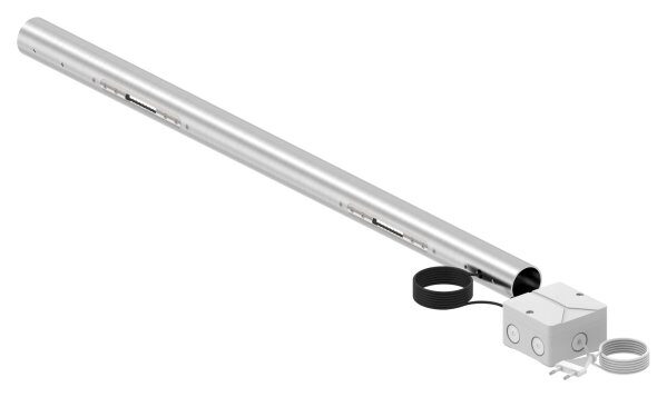 LED Musterhandlauf mit 2x LED Ausschnitten und...
