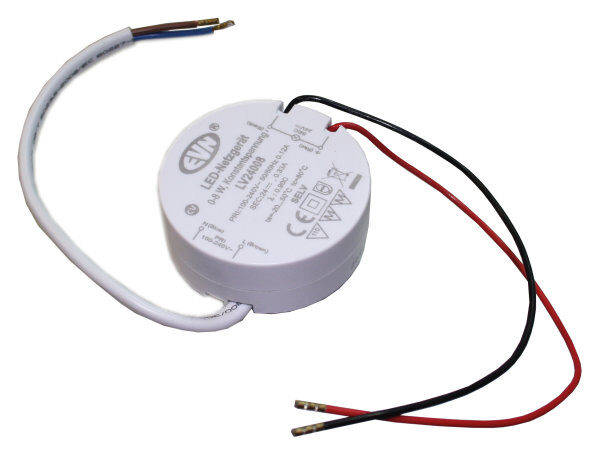 LED Netzgerät 24VDC mit 0,1 - 8W, IP20 nur für den Innenbereich geeignet bis zu 2 LED-Module möglich