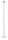 Edelstahlpfosten 42,4x2,0mm V2A zur Bodenmontage, H: 880mm, Ronde und Rohr verschweißt,
mit 6x Fließformgewinde M6, inkl. Ankerplatte und Abdeckrosette