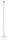 Edelstahlpfosten 42,4x2,0mm V2A zur Bodenmontage, H: 880mm, Ronde und Rohr verschweißt,
mit 4x Fließformgewinde M8, 180° versetzt, inkl. Ankerplatte und Abdeckrosette