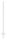 Edelstahlpfosten 42,4x2,0mm V2A zur Wandmontage, H: 1190mm,
mit 7x Fließformgewinde M6, inkl. Wandanker