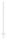 Edelstahlpfosten 42,4x2,0mm V2A zur Wandmontage, H: 1190mm,
mit 2x Fließformgewinde M8, inkl. Wandanker