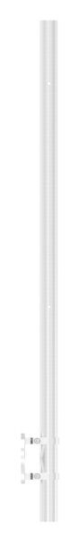 Edelstahlpfosten 42,4x2,0mm V2A zur Wandmontage, H:...
