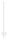 Edelstahlpfosten 42,4x2,0mm V2A zur Wandmontage für 90° Außeneck, H: 1190mm,
mit 4x Fließformgewinde M8, 90° versetzt, inkl. Wandanker