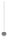 Edelstahlpfosten 42,4x2,0mm V2A zur Wandmontage für 90° Außeneck, H: 1190mm,
mit 4x Fließformgewinde M8, 90° versetzt, inkl. Wandanker