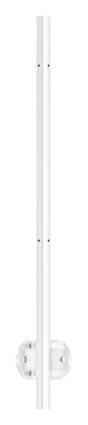 Edelstahlpfosten 42,4x2,0mm V2A zur Wandmontage für...