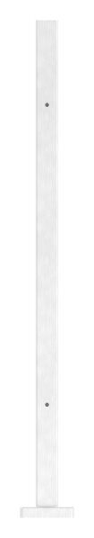 Edelstahlpfosten 40x40x2,0mm V2A zur Bodenmontage, H:...