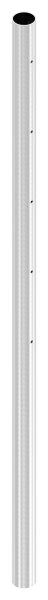 Edelstahlpfosten aus Rohr 42,4mmx2,0mm, mit 5...