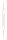Zierstab aus 12mm Rundmaterial, mit 2x Gewinde M6, Kugel frei wählbar, H: 900mm, V2A