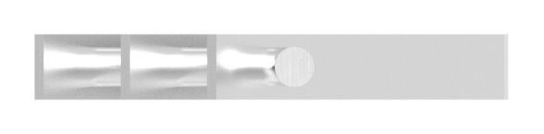 Designstab, aus 12mm Rundmaterial, H: 1000mm, V2A