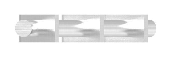Designstab, aus 12mm Rundmaterial, H: 1000mm, V2A