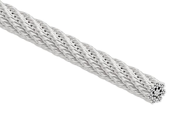 Edelstahlseil Ø 5mm, 7x7, L: 25m, V4A