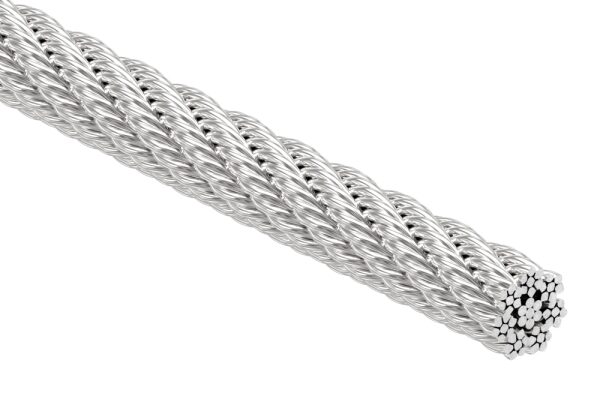 Edelstahlseil Ø 6mm, 7x7, L: 25m, V4A