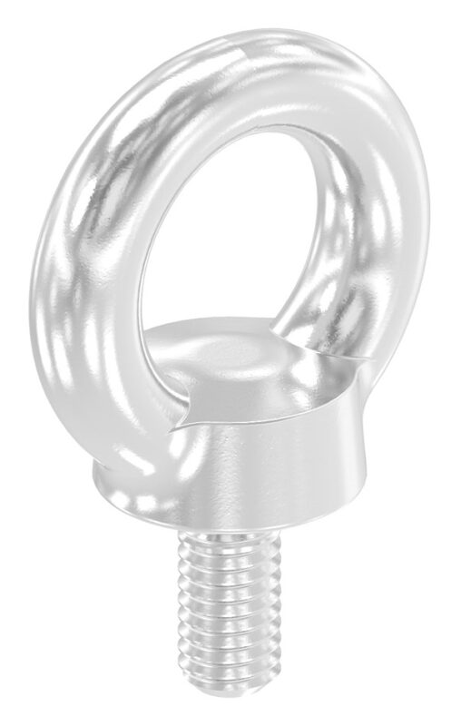 Ringschraube mit Außengewinde DIN 580, Rundeisen: 6mm, V4A