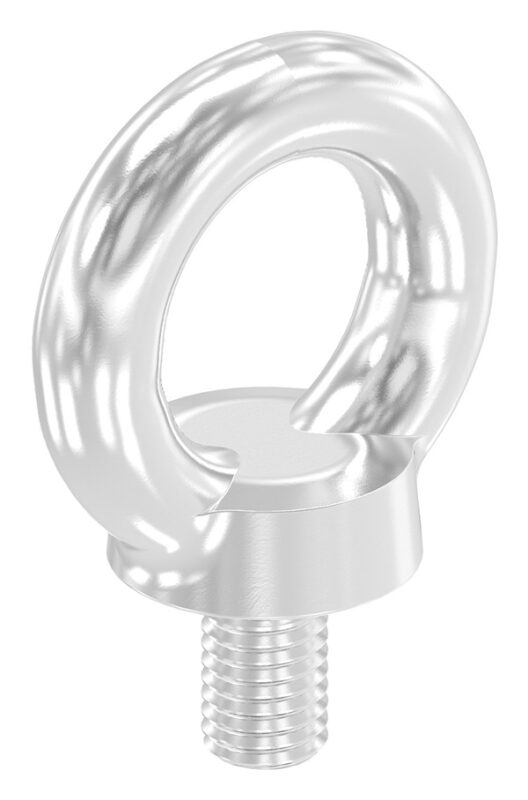 Ringschraube mit Außengewinde DIN 580, Rundeisen: 12mm, V4A