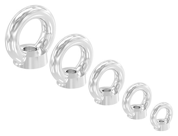 Ringschraube mit Innengewinde  M16, DIN 582, Rundeisen: 16mm, V4A
