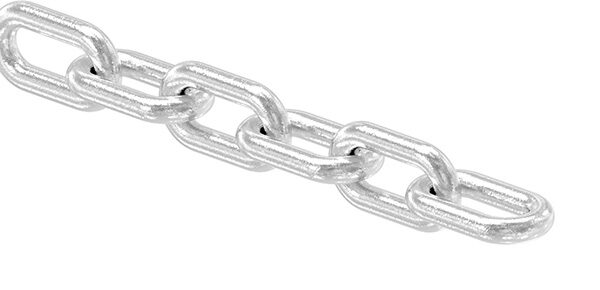 Edelstahlkette DIN 766, kurzgliedrig, Ø 4mm, V4A (Preis pro Meter)