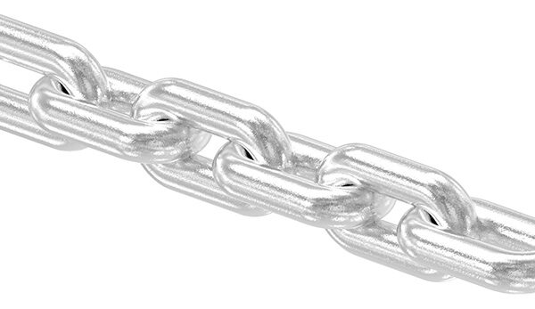 Edelstahlkette DIN 766, kurzgliedrig, Ø 10mm, V4A (Preis pro Meter)