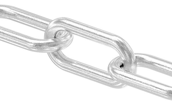 Edelstahlkette DIN 763, langgliedrig, Ø 10mm, V4A (Preis pro Meter)