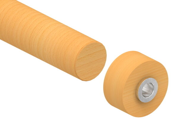 Bohrlehre für Holzhandlauf Ø 42,4mm für Dübel Ø 15mm