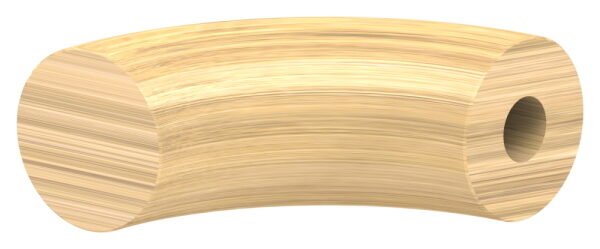 90° Endbogen für Holzhandlauf Eiche, Ø42mm, geschliffen und lackiert, inkl. Dübelbohrung und Dübel (15x35mm)
- nur für den Innenbereich geeignet -