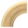 90° Endbogen für Holzhandlauf Eiche, Ø42mm, geschliffen und lackiert, inkl. Dübelbohrung und Dübel (15x35mm)
- nur für den Innenbereich geeignet -