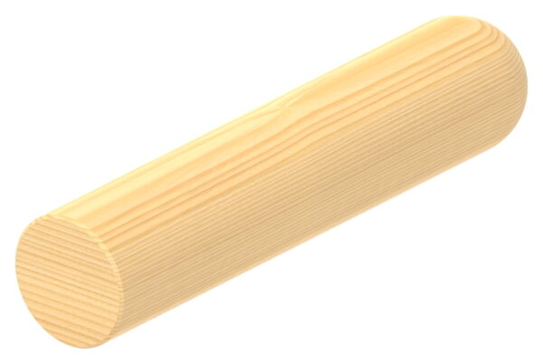 Holzhandlauf Lärche Ø 42mm, Länge 200mm, lackiert