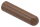 Holzhandlauf Mahagoni Ø 42mm, Länge 200mm, lackiert