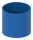 Bohrlehre für 42mm Holzhandlauf, blau lackiert