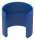 Bohrlehre für 42mm Holzhandlauf, blau lackiert