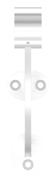 Fußlauf- bzw. Handlaufstütze, für Rohr 33,7mm, V2A