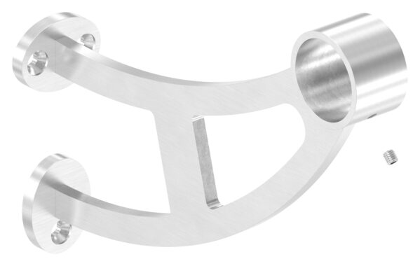 Fußlauf- bzw. Handlaufstütze, für Rohr 33,7mm, V2A