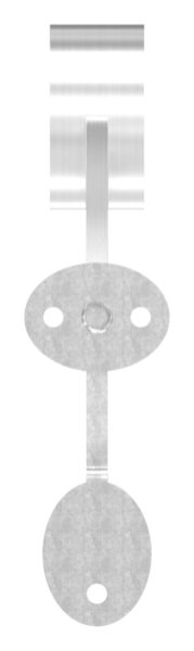 Fußlauf- bzw. Handlaufstütze, für Rohr 42,4mm, V2A