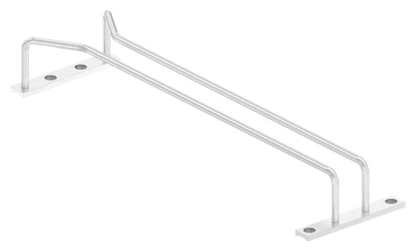 Gläserhalter, L: 365mm, V2A