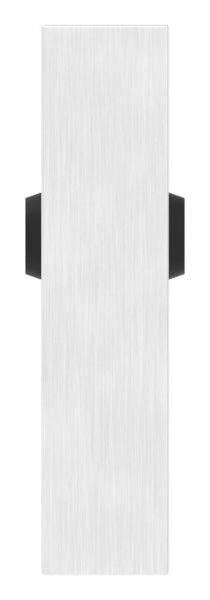 Edelstahlschlosskasten mit verzinktem Schloss & Hakenfalle für Schiebetore, AMF, Abmessung: 40x94,5x173mm, geschliffen