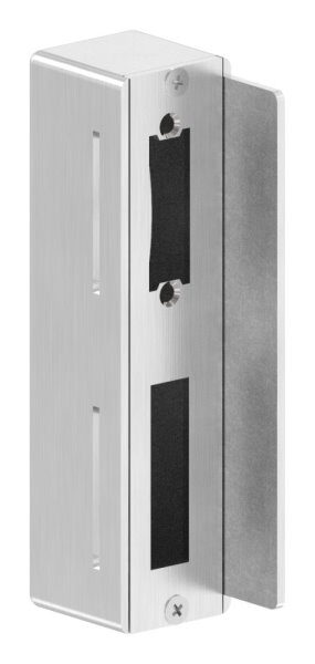 Edelstahlgegenkasten eckig, für Abstand 72mm, 40mm,...