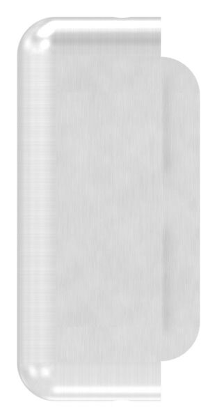 Edelstahlgegenkasten abgerundet, für Abstand 72mm,...