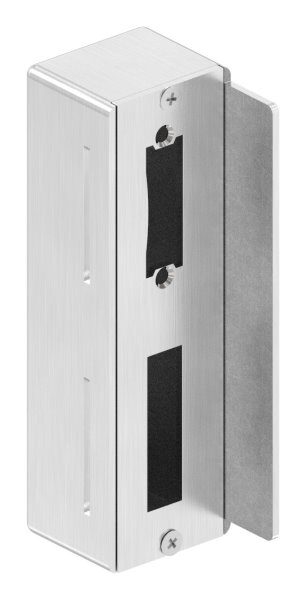 Edelstahlgegenkasten eckig, für Abstand 72mm, 50mm,...