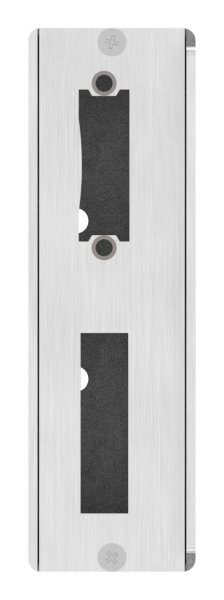 Edelstahlgegenkasten eckig, für Abstand 72mm, 50mm,...