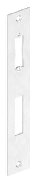 Edelstahlschließblech 242x40x3,0mm, für...