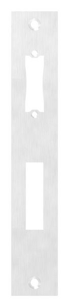 Edelstahlschließblech 242x40x3,0mm, für...