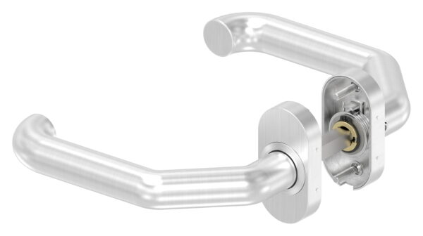 Türdrücker-Paar, inkl. 8mm Drückerstift,...