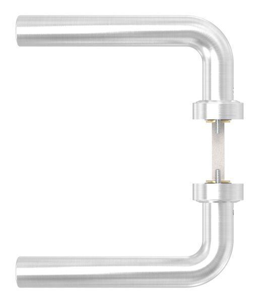 Türdrücker-Paar, inkl. 8mm Drückerstift, für Kastendicke 30-60mm, V2A