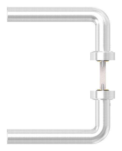 Türdrücker-Paar, drehbar, inkl. 8mm Drückerstift, für Kastendicke 30-60mm, V2A