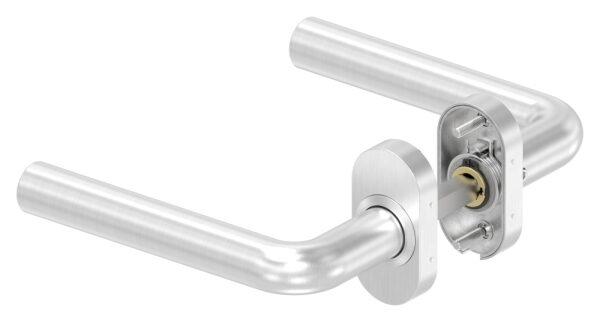 Türdrücker-Paar, inkl. 8mm Drückerstift,...