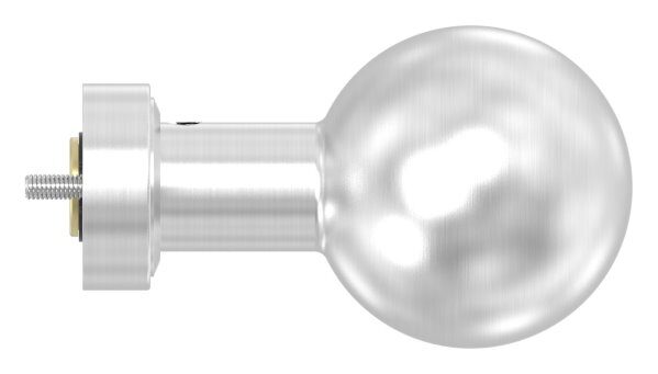 Drückerknopf, Ø 50mm, gerade, drehbar, V2A